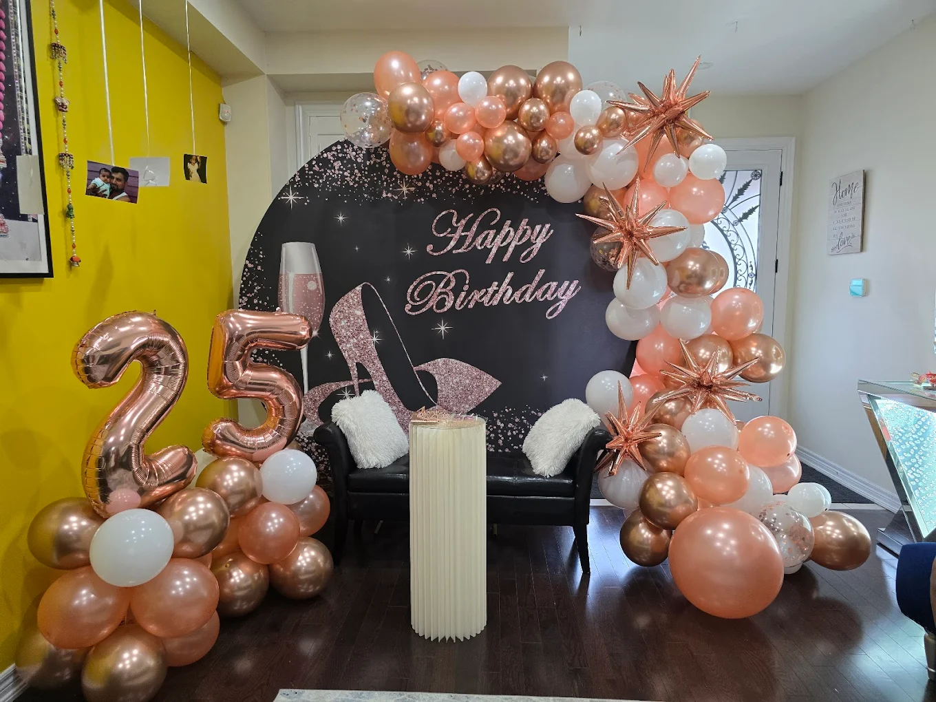 25th Birthday Rose Gold